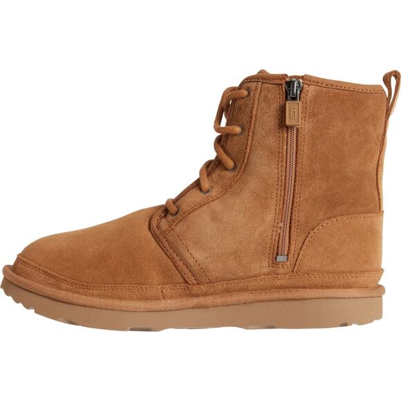 UGG Australia Chestnut Kids Unisex Neumel Suede High Boots Size 6 NEW - Picture 4 of 6